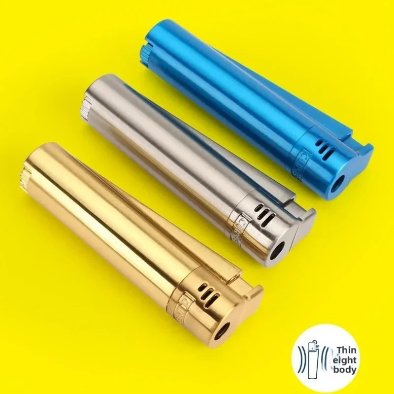 Original Clipper Feuerzeug Metall Free Fire Jet Butan Fackel Feuerzeug Turbo Tragbare Schleifscheibe Flint Gas Feuerzeuge aus Spanien Image