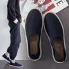 Sommer Vintage Kung Fu Schuhe Schwarz Chinesische Traditionelle Schuhe Mesh Belüftung Wushu Tai Chi Alte Peking Schuhe Kampfkunst Sneaker