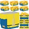 24PCS Minions Paper Candy Popcorn Box scatole per alimenti vassoi per Snack di carta forniture per feste di compleanno portavivande per Popcorn Nacho Snack