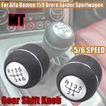 Durevole da usare Auto Mano Velocità Palla Pomello Del Cambio Leva Bastone Penna Pallamano Per Alfa Romeo 159 Brera Spider Sportwagon