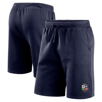 Sweatshorts mit Primärlogo der British & Irish Lions – Marineblau Image