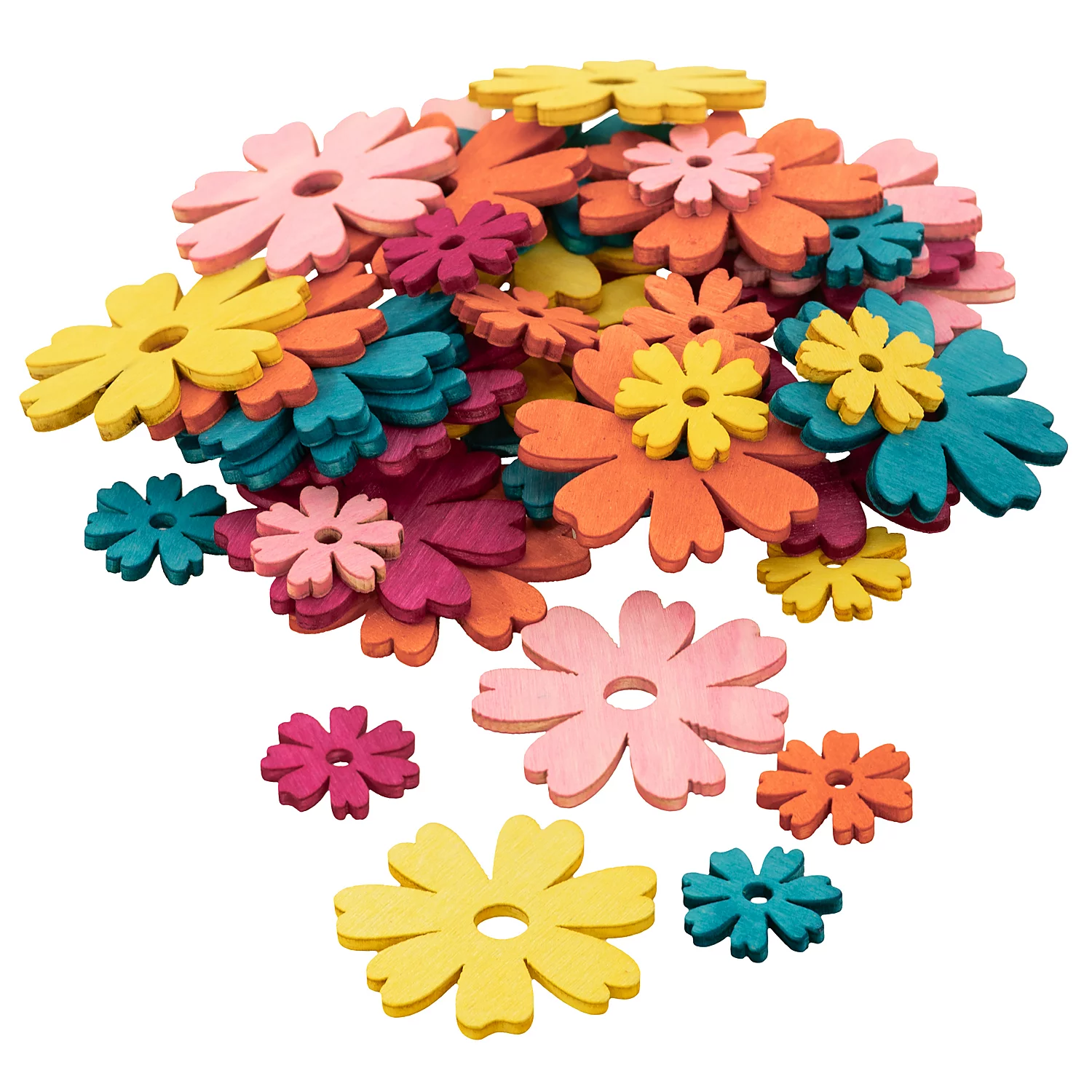 Streuteile Blüten, kräftig, 2–4 cm, 40 Stück