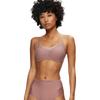 Bügelloser BH TRIUMPH "Shape Smart P", Damen, Gr. 3, N-Gr, rosa (rose braun), Microtouch, Obermaterial: 51% Polyamid, 25% Polyester, 24% Elasthan, casual, BHs, glättend, wattiert, tiefer V-Ausschnitt, elastisch, formend