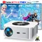 XSuffbsy-Projecteur AutoFocus Ansi, Bluetooth, Inconnu, Stimule Android, Décodage Vidéo, Audio, Home Cinéma, Portable, 4K, 8K, 1000