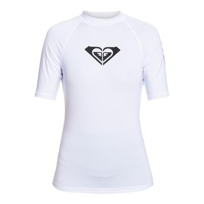 Rash Guard ROXY "Whole Hearted", Damen, Gr. XXL, rosa (heather rose), [Hauptstoff] 86% Polyester, 14% Elasthan, Kurzarm, Shirts Image