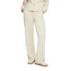 Jerseyhose S.OLIVER, Damen, Gr. 38, N-Gr, beige, Jersey, Obermaterial: 74% Polyester, 22% Viskose, 4% Elasthan. Futter: 100% Polyester, unifarben, casual, weit knöchellang, Hosen, aus Struktur-Jersey