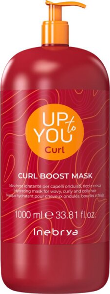 Inebrya Up To You Curl Boost Mask 1000 ml Haarmaske
