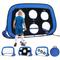 Swanew porta da calcio portatile pop-up Porta da calcio 4 in 1 con borsa Mini porta da calcio per