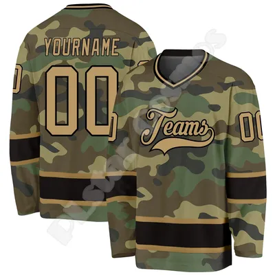NewFashion Hockey Jersey Custom Name Team Logo Number Colorful Pullover Long Sleeves 3DPrint