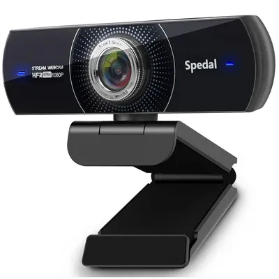 Spedal 934 Hd 1080P 60fps Usb Streaming Webcam with Microphone for Computer Meeting Web Camera