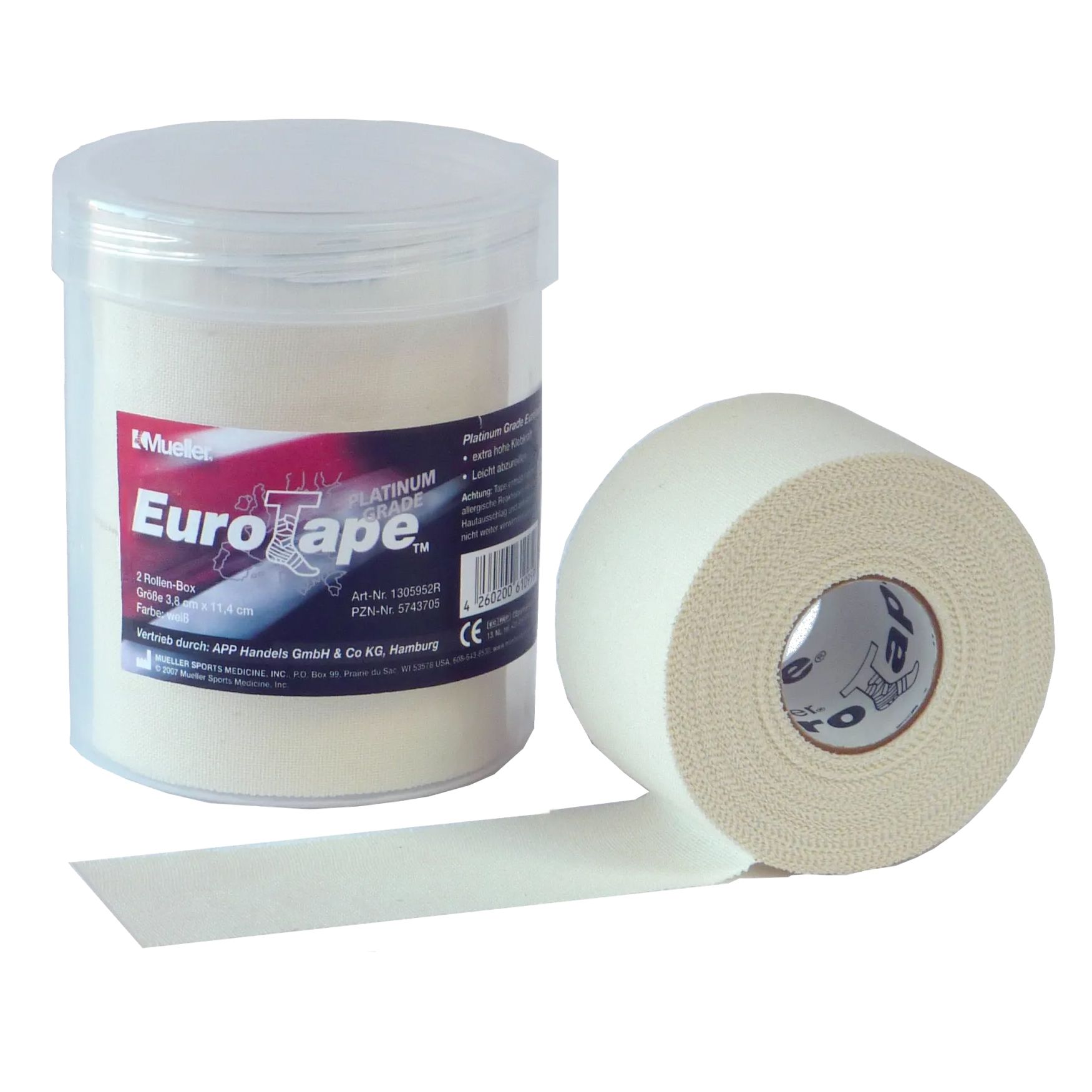 Mueller Euro Tape Platinium Grade (Physio-Dose) 3 St