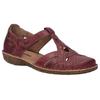 Klettschuh JOSEF SEIBEL "ROSALIE 29", Damen, Gr. 38, lila (orchidee), Leder, used, klassisch, Schuhe, Spangenschuh, Sandale, Komfortschuh mit modischer T-Spange