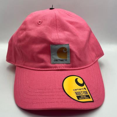 Carhartt Accessories | Brand New Kids Pink Carhartt Canvas Trucker Hat, Brand New | Color: Orange/Pink | Size: Osg