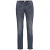 Slim-fit-Jeans CAMEL ACTIVE, Herren, Gr. 33, Länge 36, lila (indigo), Denim/Jeans, Obermaterial: 85% Baumwolle, 13% Polyester, 2% Elasthan, leichte Abriebeffekte, casual, slim fit knöchellang, Jeans, mit Leder-Badge