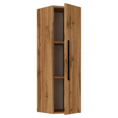 Wandregal VCM "VCM Holzregal hängend platzsparendes Regal Maße: H. 95 x B. 30 x T. 30 cm Elegantes Regal hängend Aufbewahrungsregal Bücherregal Wandboard - Arila L Senkrecht" Gr. 30, honig, eiche, B:30cm H:95cm T:30cm, Holzwerkstoff, Holz,... Image