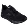 Sneaker SKECHERS "TRACK-NEW STAPLE", Damen, Gr. 38, schwarz, Textil, Lederimitat, unifarben, sportlich, Schuhe, Fitnesssneaker, Freizeitschuh mit Skechers Memory Foam