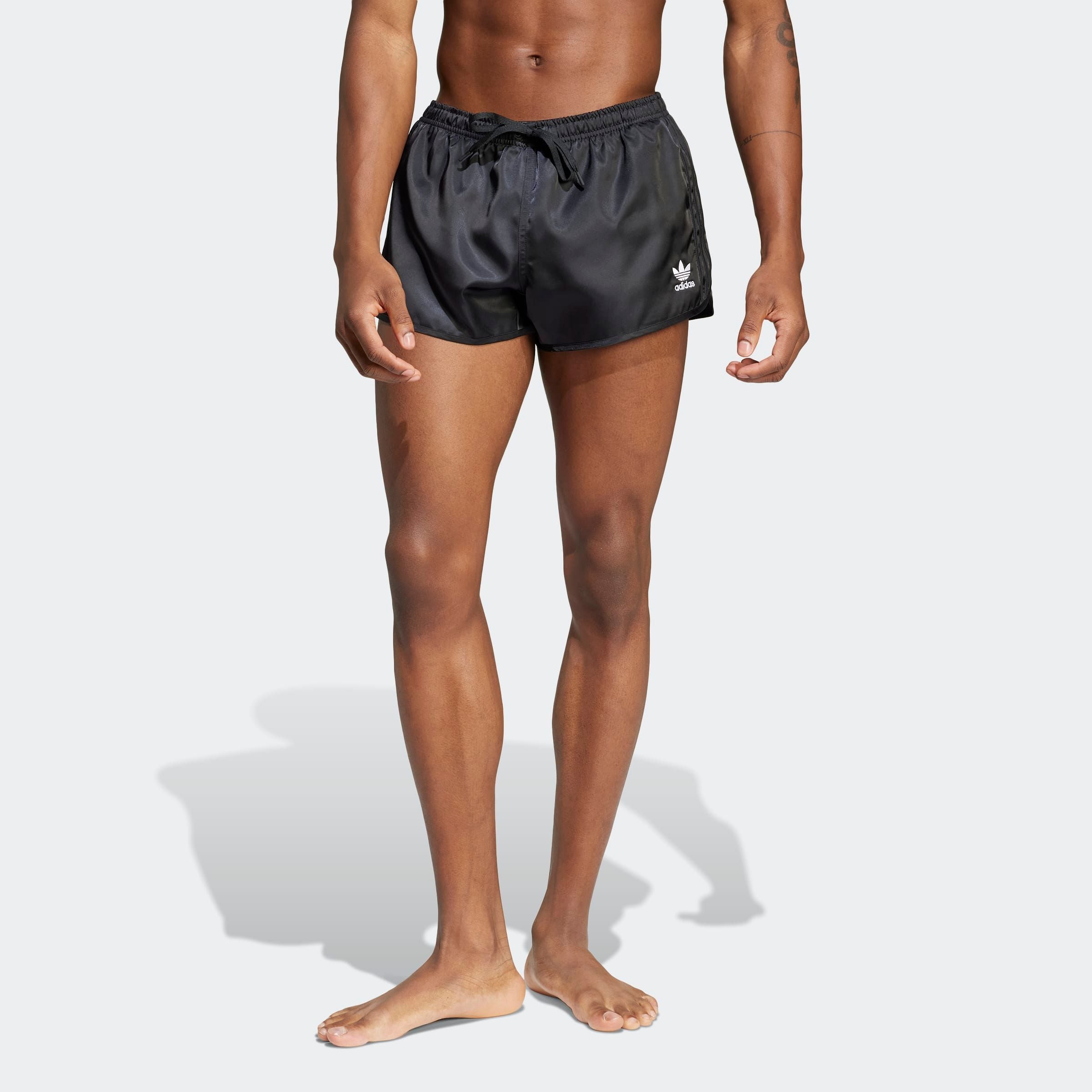 Badeshorts ADIDAS PERFORMANCE "ADIC SWIMSH 3IN", Herren, Gr. XXL, N-Gr, schwarz, Obermaterial: 100% Polyester, Badehosen Image
