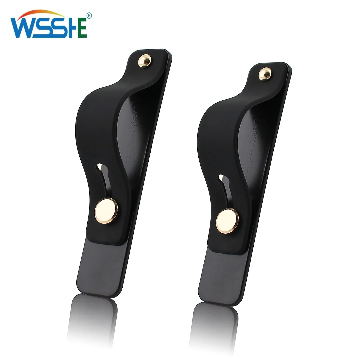 Phone Strap Grip Holder Finger Cell Phone Grip Telescopic Phone Finger Strap Stand Universal Finger Kickstand for Most Phones