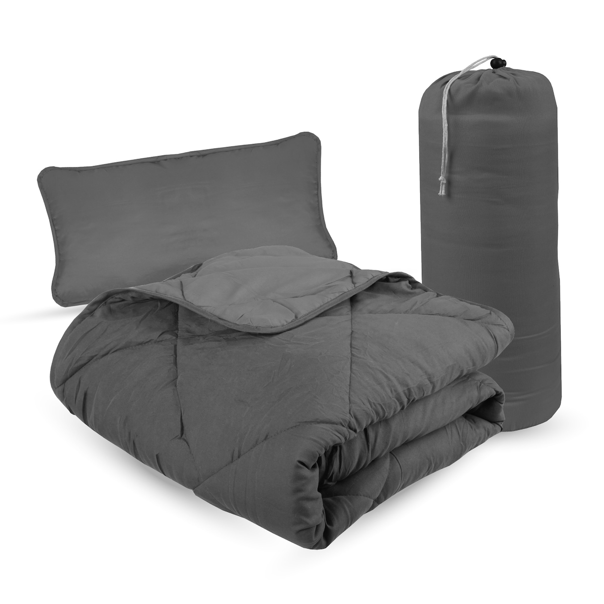 Bestlivings Reise Bettenset 2-tlg. Anthrazit Image