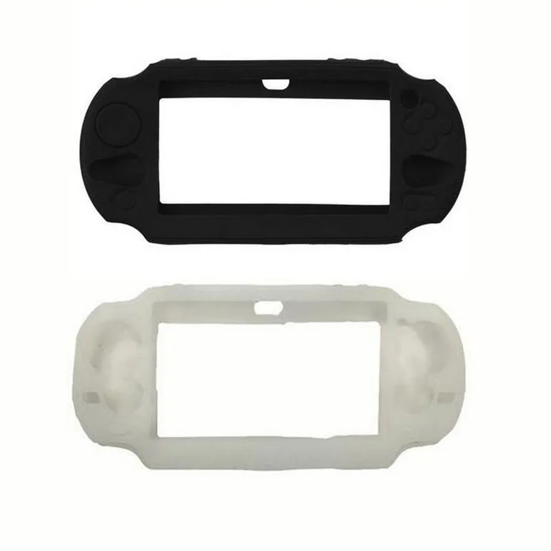 Silicone Soft Shell Protective Cover For Sony PlayStation Psvita PS Vita PSV 1000 2000 Slim Game Console Protector Skin Case