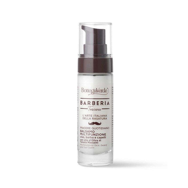 Bottega Verde Barberia Toscana - Balsamo multifunzione, viso, barba e