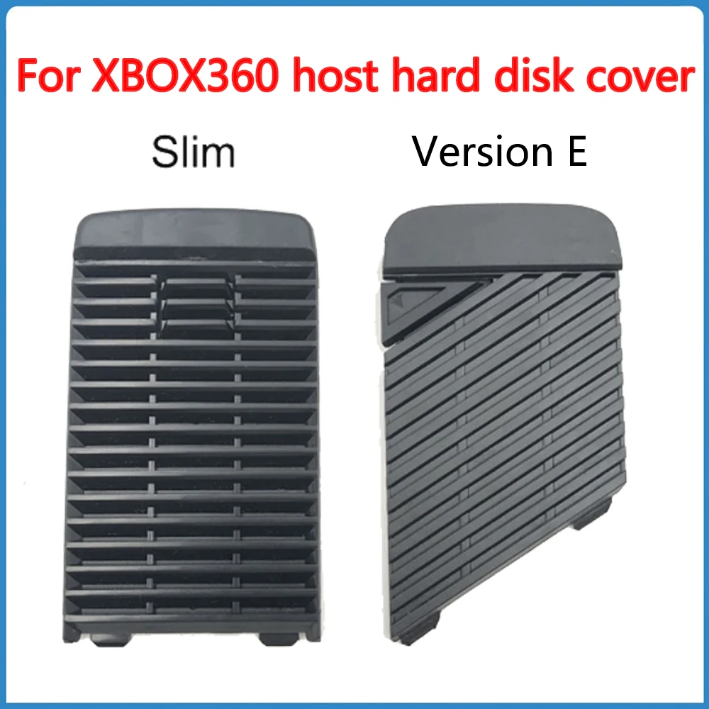1Pcs HDD Cover For Xbox 360 Slim Host Hard Disk Cover For Xbox 360 E Edition Ultra-thin Controller Hard Disk Plastic Case