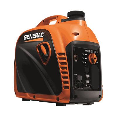 Generac GP Series GP2500i Gasoline-Powered Portable Inverter Generator with Recoil Pull Start 8251 - 2,200/2,500W, 120V