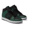 Sneaker DC SHOES "Manteca 4 Hi", Gr. 10,5(44), schwarz, forest grün, 51.34% Leder, 48.66% Synthetikmaterial, Schuhe