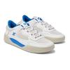 Skateschuh DC SHOES "DC Metric S", Gr. 7,5(40), weiß (weiß, blau), 45.88% Leder, 32.94% Synthetikmaterial, 21.18% Polyester, Schuhe