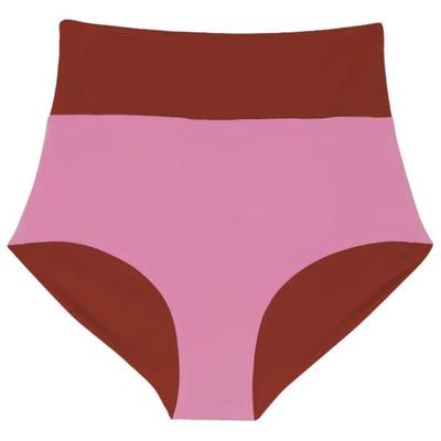 MYMARINI - Women's Surf Shorts - Bikini-Bottom Gr S rosa/rot Image