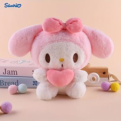 TEMU Hello Kitty & For Kuromi Plush Companion Doll - Perfect Gift For Birthdays, Christmas, Thanksgiving | Cute Dog Toy Accessory, Soft Plush Material, No Battery Required Image