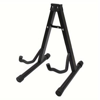 TEMU Bakelite A-type Guitar Stand Electric Bass Electric Acoustic Guitar Pedestal Stand A-type Folding Guitar Stand