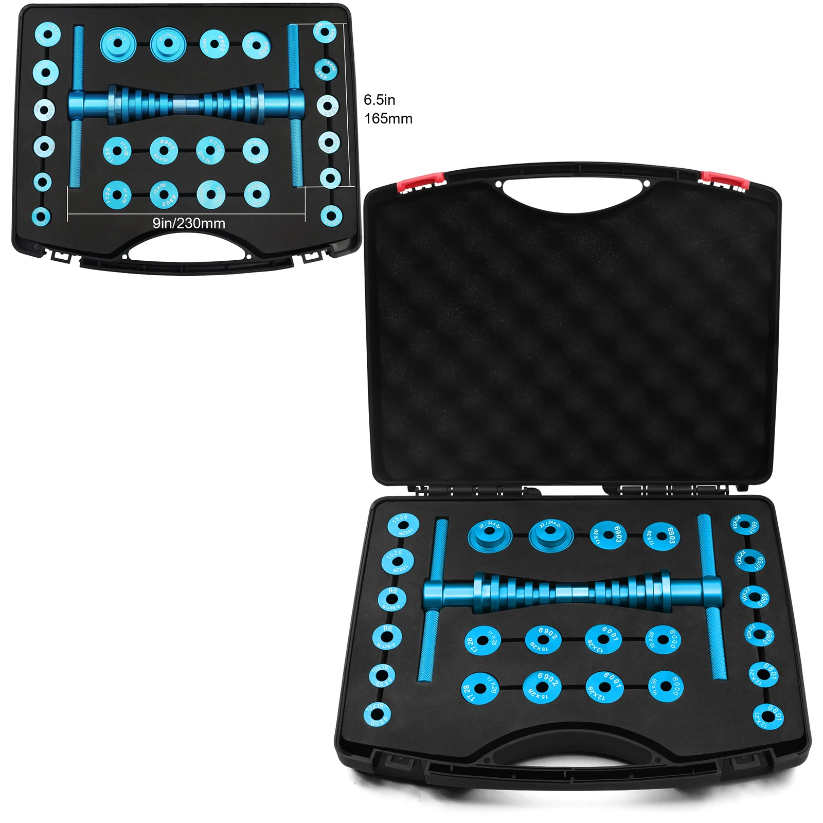 Fahrrad Lager Werkzeug Presse Clamp Nabe rahmen rad Trommel Drehen Punkt Achse 608 1526 6000 6001 6802 6803 6804 6900 6902 6903 Image