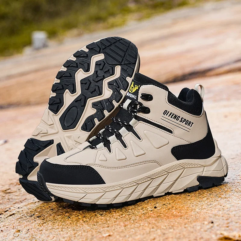 Plus Größe Männer Outdoor Sport Wanderschuhe Bequeme Schuhe Leichte Ankle Boot Mode Neue Ankunft Turnschuhe Trekking