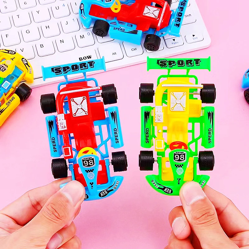 5 Stück Cartoon zurückziehen Rennspiel zeug für Kinder Geburtstags feier Geschenke Baby party Pinata Füller Karneval Party Preise für Jungen Mädchen Image