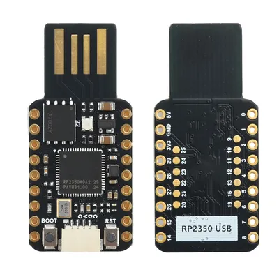 4M/16M USB RP2350 Mini Mikrocontroller Entwicklung Bord Dual Core Dual Architektur Prozessor RP2350A Image