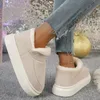 2024 heißer Verkauf frauen Schuhe Slip-on frauen Stiefel Mode Runde Kappe Täglichen Stiefel Frauen Neue plus Größe Kurze Plüsch Schnee Stiefel