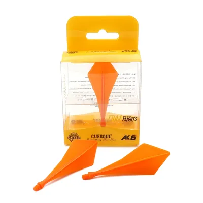 CUESOUL TRAJ AK8 Integrierter Dartschaft und Flights Diamond Shape-Orange Image