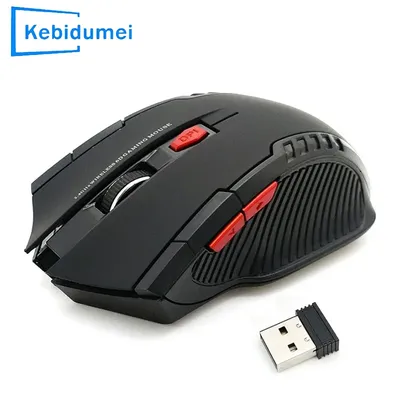 2,4 GHz Drahtlose Maus Tragbare Gamer Maus für Computer 1600DPI Optische USB 6 Tasten Maus Mini Mäuse für PC Laptop Notebook