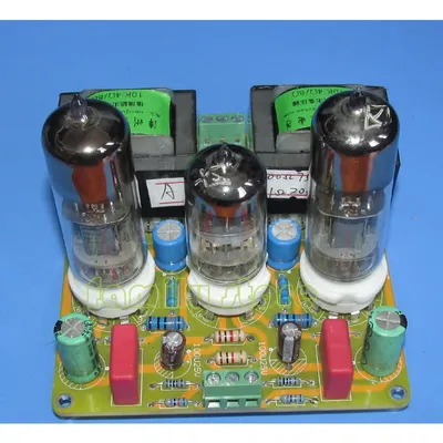 Süße Stimme! 6N1 Push 6N6 Röhre Push-Pull kleine Leistungsverstärkerplatine 1,5WX2 Stereo, 4Ω 8Ω Image
