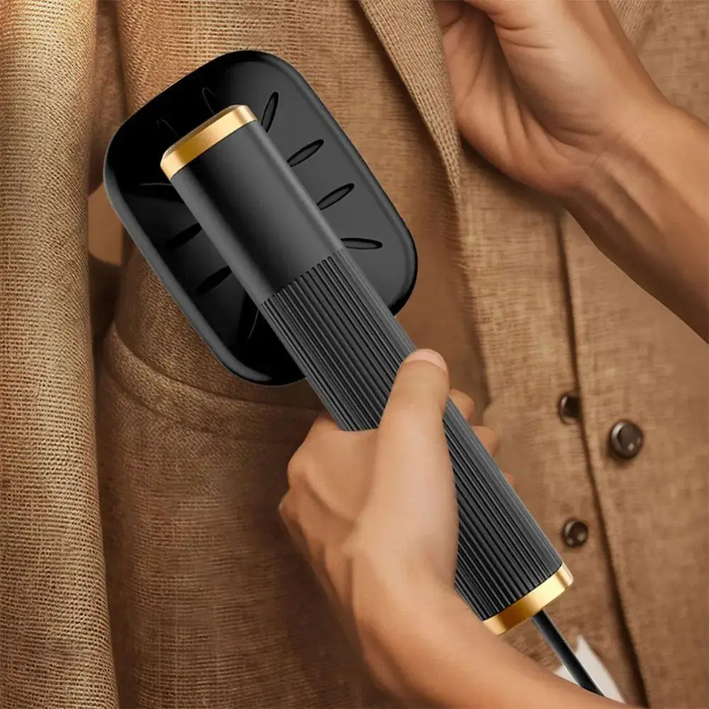 Dampfgarer für Kleidung – Reise-Bügeleisen-Dampfgarer, tragbarer Mini-Hand-Dampfgarer, Nass- und Trockenbügeln, 15 Sekunden schnelles Aufheizen, Falten Image