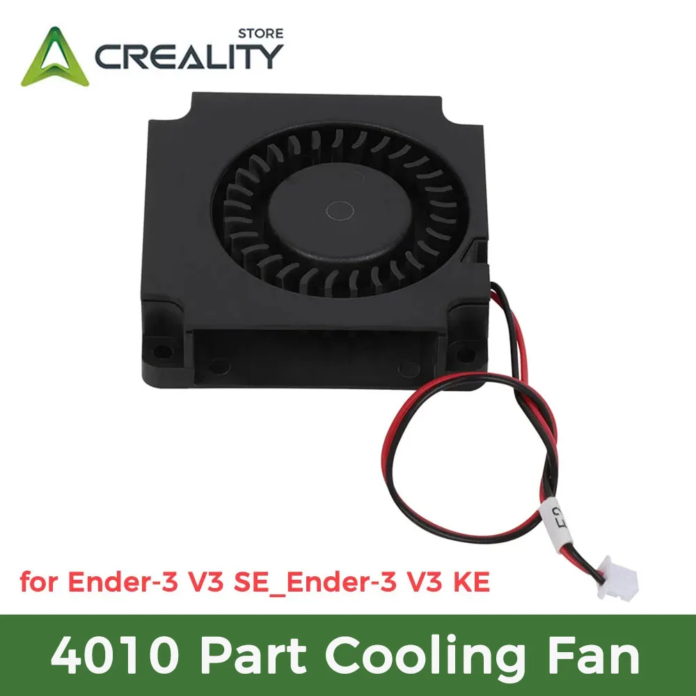 Offizieller Creality 4010 Kühlventilator für Ender-3 V3 SE/Ender-3 V3 KE 24V Lüfter 4010 Ventilator 3D-Drucker Lüfter 3D-Drucker Zubehör Image