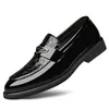 Neue Große Größe 37-46 Business männer Kleid Schuhe Mode Weiche Sohle Hochzeit Schuhe Männliche Designer Schwarz Kuh leder Schuhe Mann