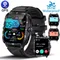 2025 Military Smart Uhr Männer 3ATM Wasserdichte Outdoor GPS Sport Fitness Tracker Gesundheit Überwachung Smartwatch Männer 400 mAh Uhren