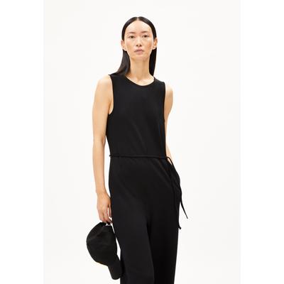 DULAHAA - Frauen Slim Fit Jumpsuit - schwarz (Größe: S)