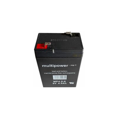 Multipower - Batterie mp 4,5-6 agm 6V 4,5Ah Blei Vlies Akku Image
