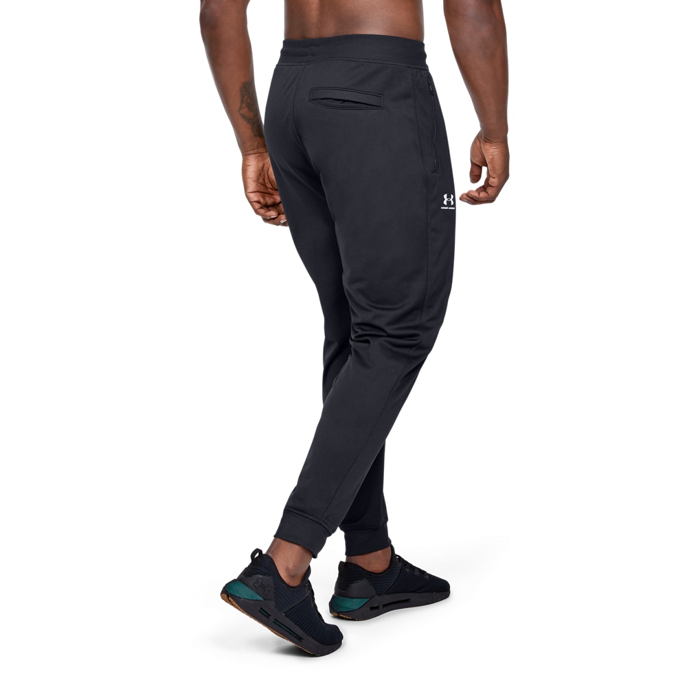 Jogginghose UNDER ARMOUR "SPORTSTYLE TRICOT JOGGER", Herren, Gr. XL, N-Gr, schwarz, Obermaterial: 100% Polyester, Hosen Jogginghose, für vielseitige Aktivitäten, leichtes Material, elastischer Bund Image