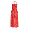 Jumpsuit ROXY "Palm Groves", Damen, Gr. S, US-Größen, poppy rot dancing ditsy, 100% Viskose, Overalls