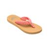 Zehentrenner ROXY "Porto", Gr. 7(37), poppy, Obermaterial: 90% Baumwolle, 10% Polyester / Futter: 100% TPR, Schuhe
