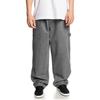 Funktionshose DC SHOES "Worker Baggy", Herren, Gr. 29(XS/S) / Länge 32(M), Länge 34, grau (medium grau), 80% Baumwolle, 20% Baumwolle, Hosen